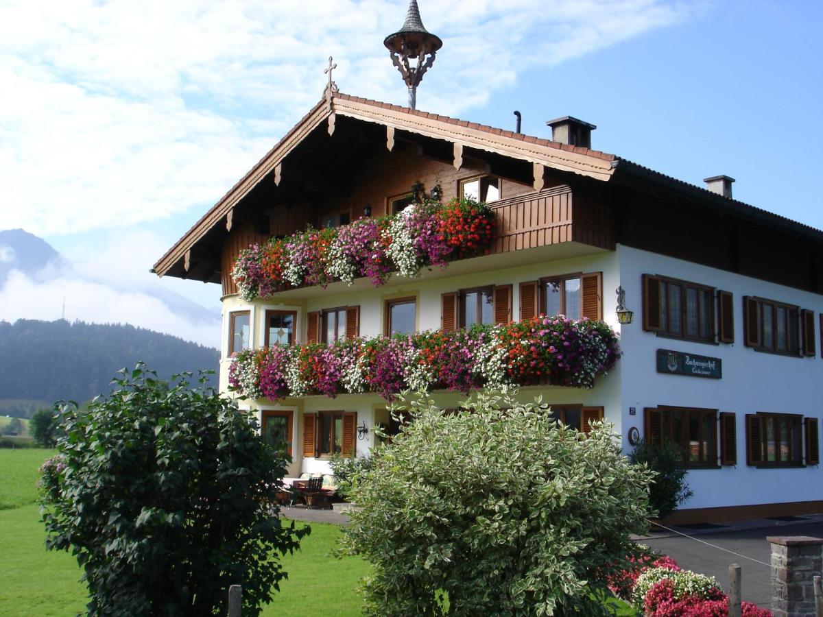 Bio-Bauernhof Bachangerhof Kössen Esterno foto