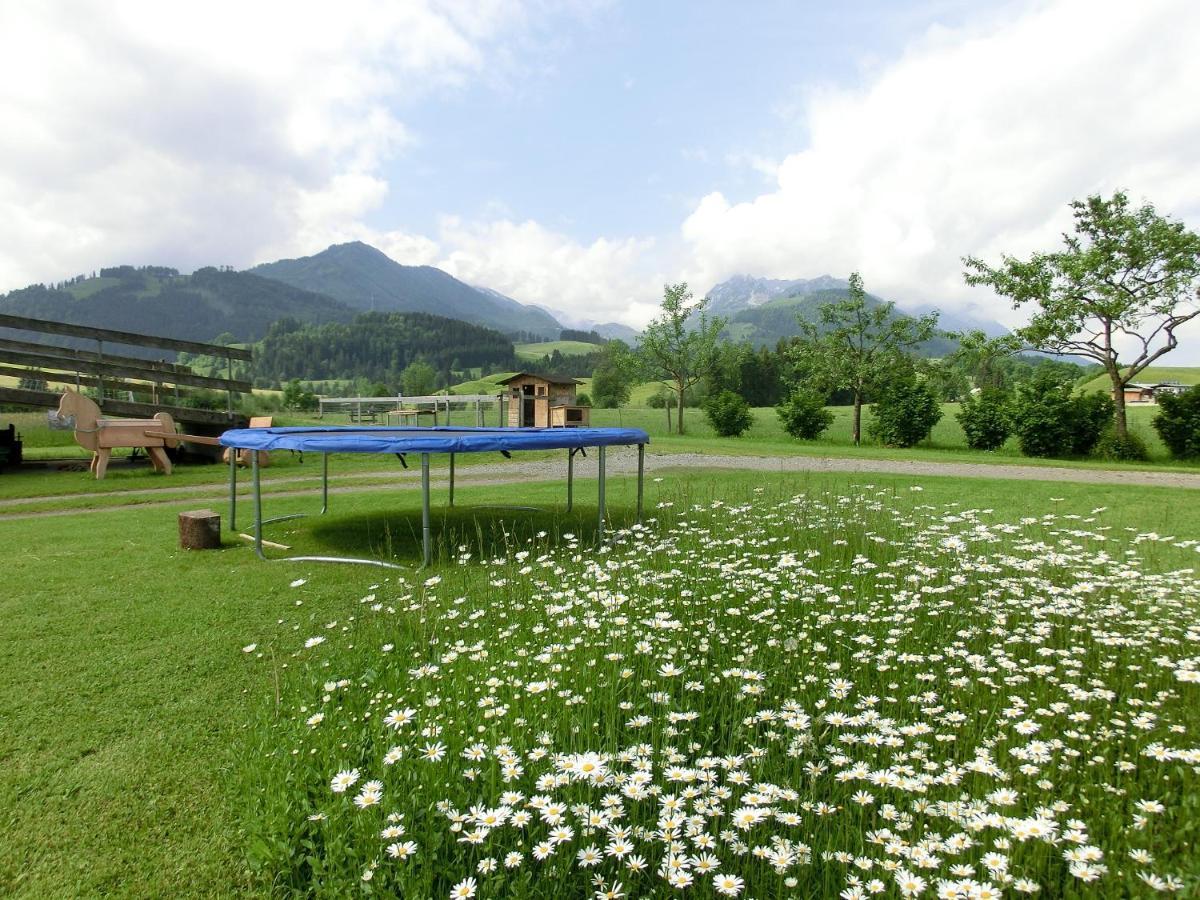 Bio-Bauernhof Bachangerhof Kössen Esterno foto