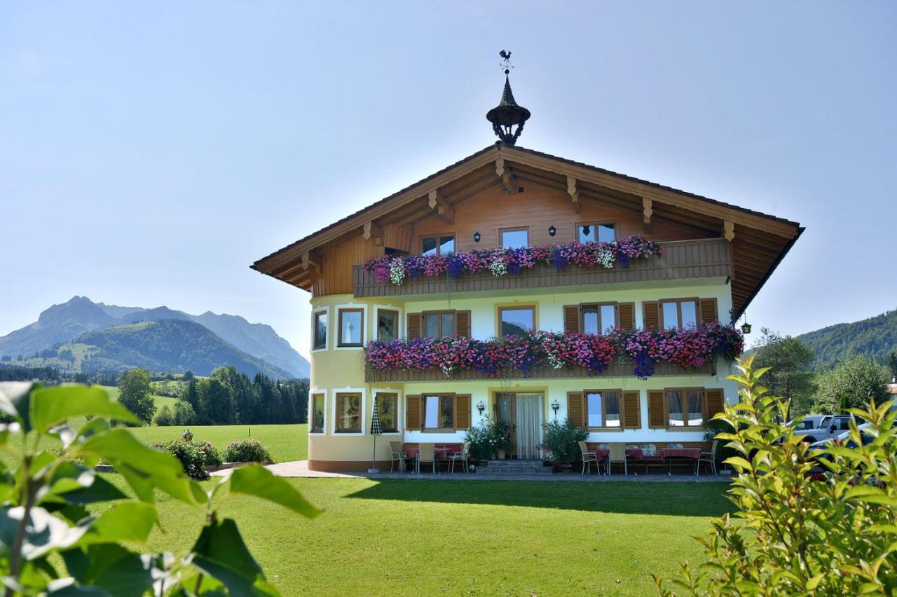 Bio-Bauernhof Bachangerhof Kössen Esterno foto